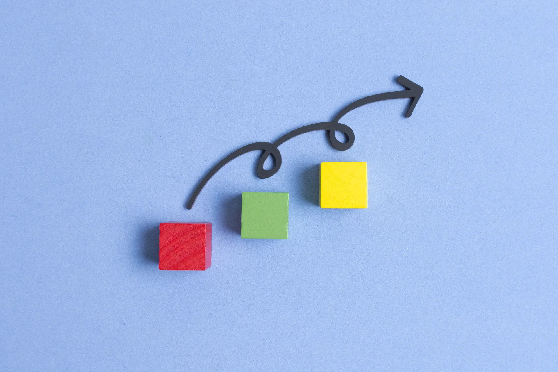 Diagram showing stages