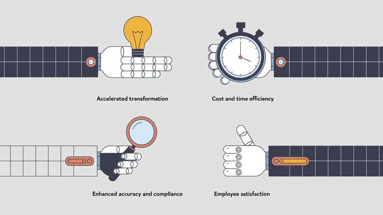 4 visual benefits of using RPA in banking 